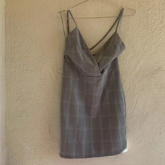 By the Way Kimmie Zipper Back Plaid Dress in Plaid Size Small - Picture 8 of 9